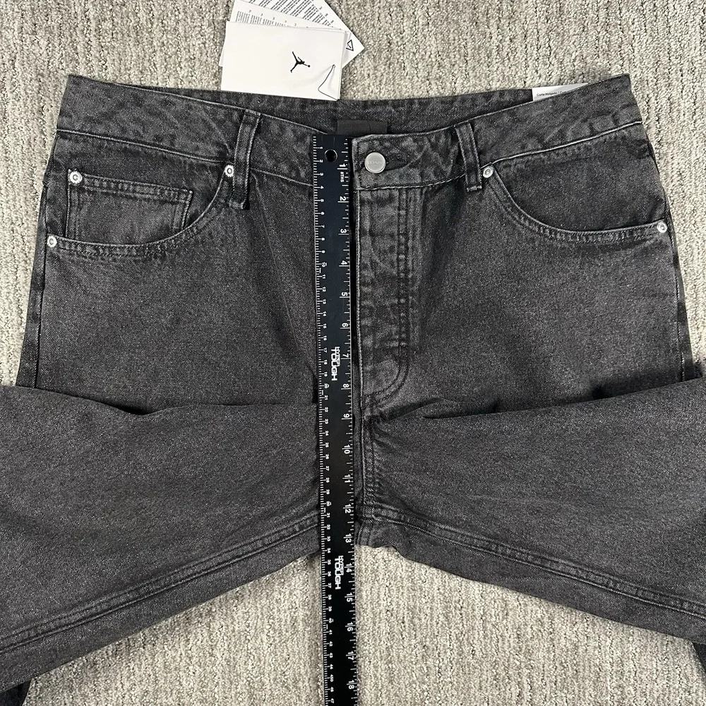 NIKE JORDAN DENIM PANTS SIZE 36 Loose Fit (HF9291 010) WASHED BLACK $120‎